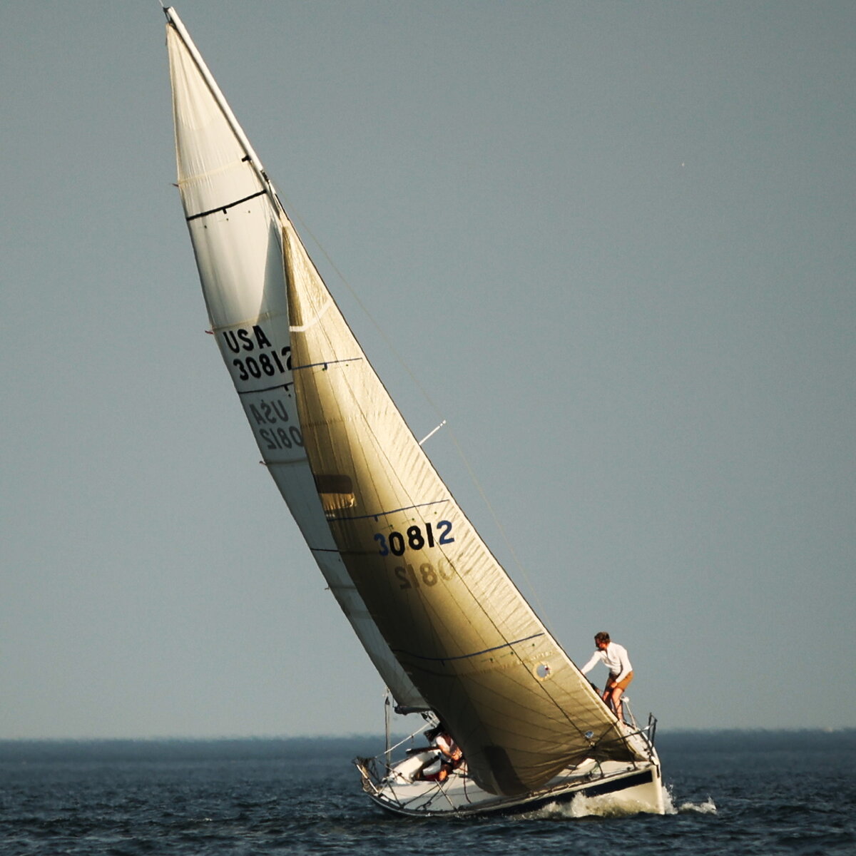 Sailboat on calm waters